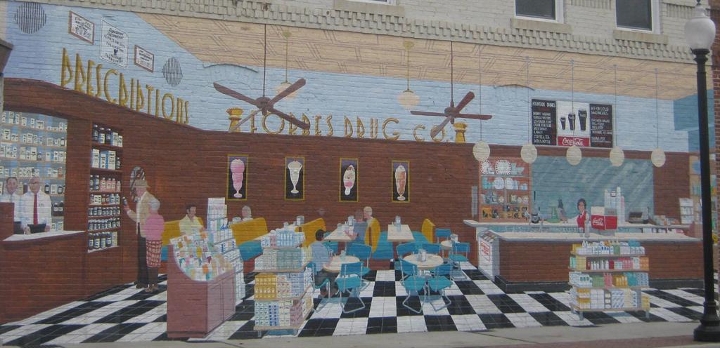 Forbes Drug Store Mural